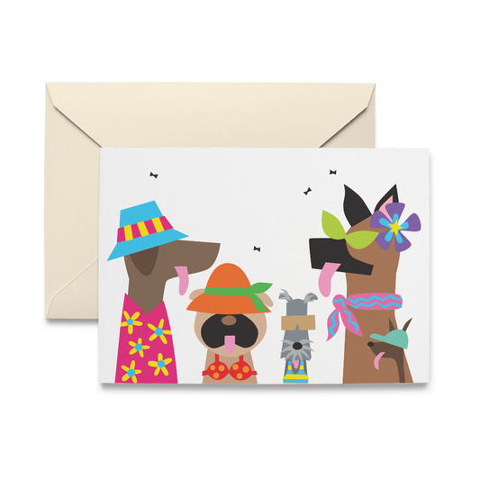 Summer Doggies Single Card