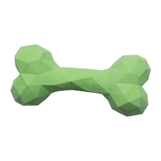 SnugArooz Snugz Craft Dog Chew Toy Green 6.5"