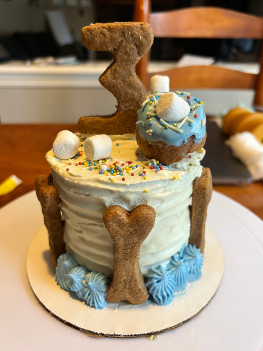 Custom Dog Cake