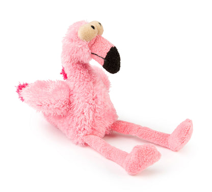 FuzzYard Dog Toy Little Flo the Flamingo Small