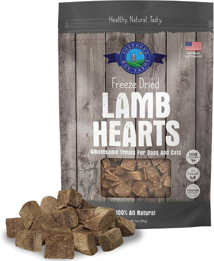 Freeze Dried Lamb Heart Treats